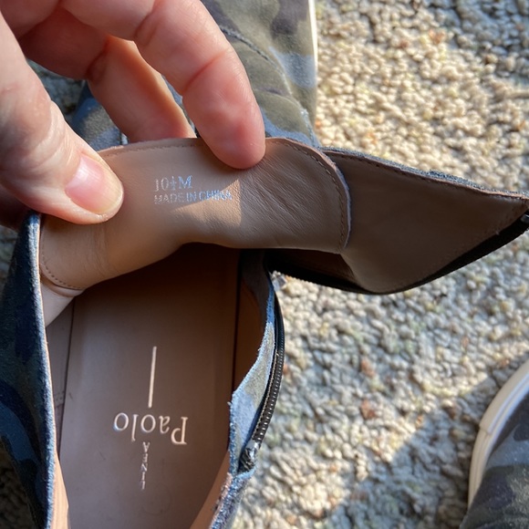 Camo suede zip up bootie - Picture 3 of 3